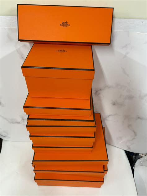 empty hermes boxes for sale